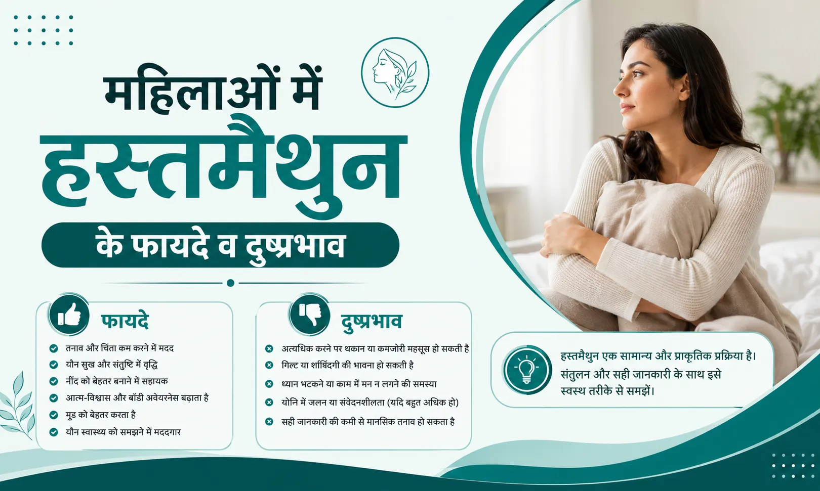 महिलाओं में हस्तमैथुन के फायदे व दुष्प्रभाव