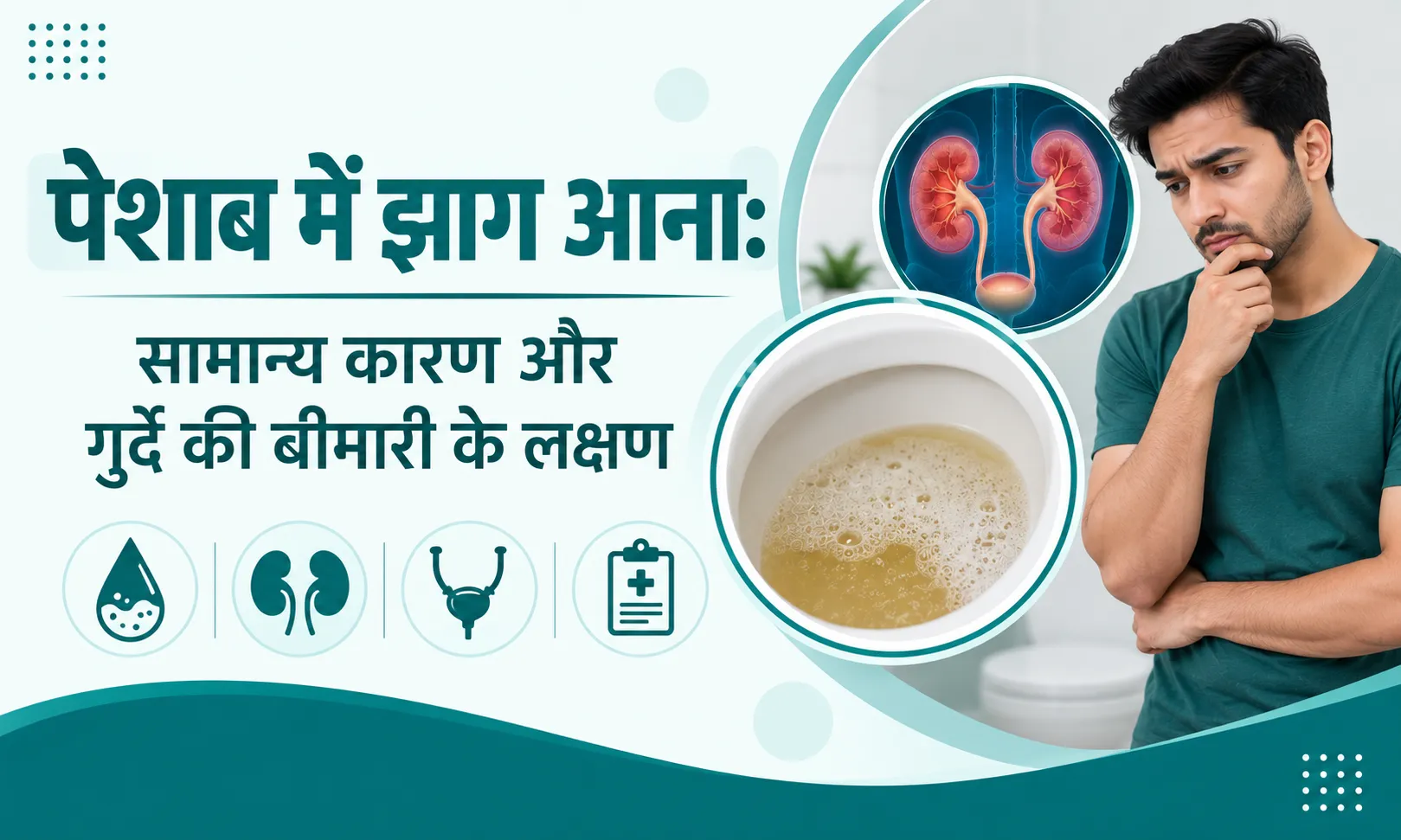 पेशाब में झाग आना