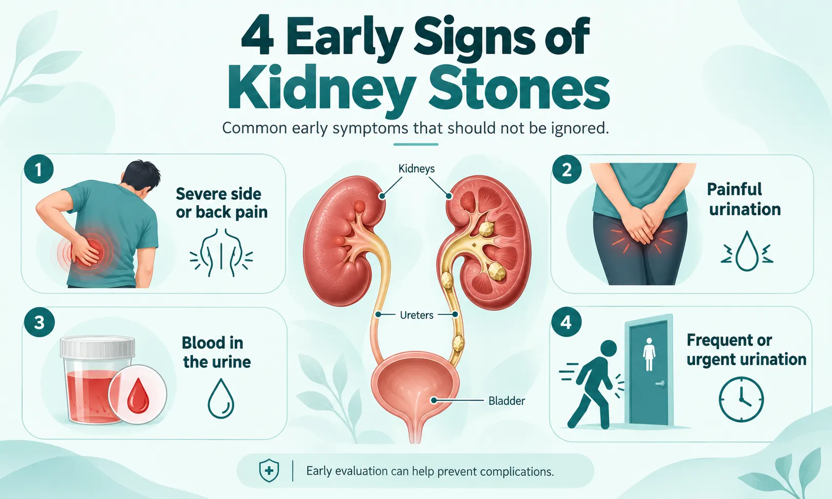 4 Early Signs of Kidney Stones